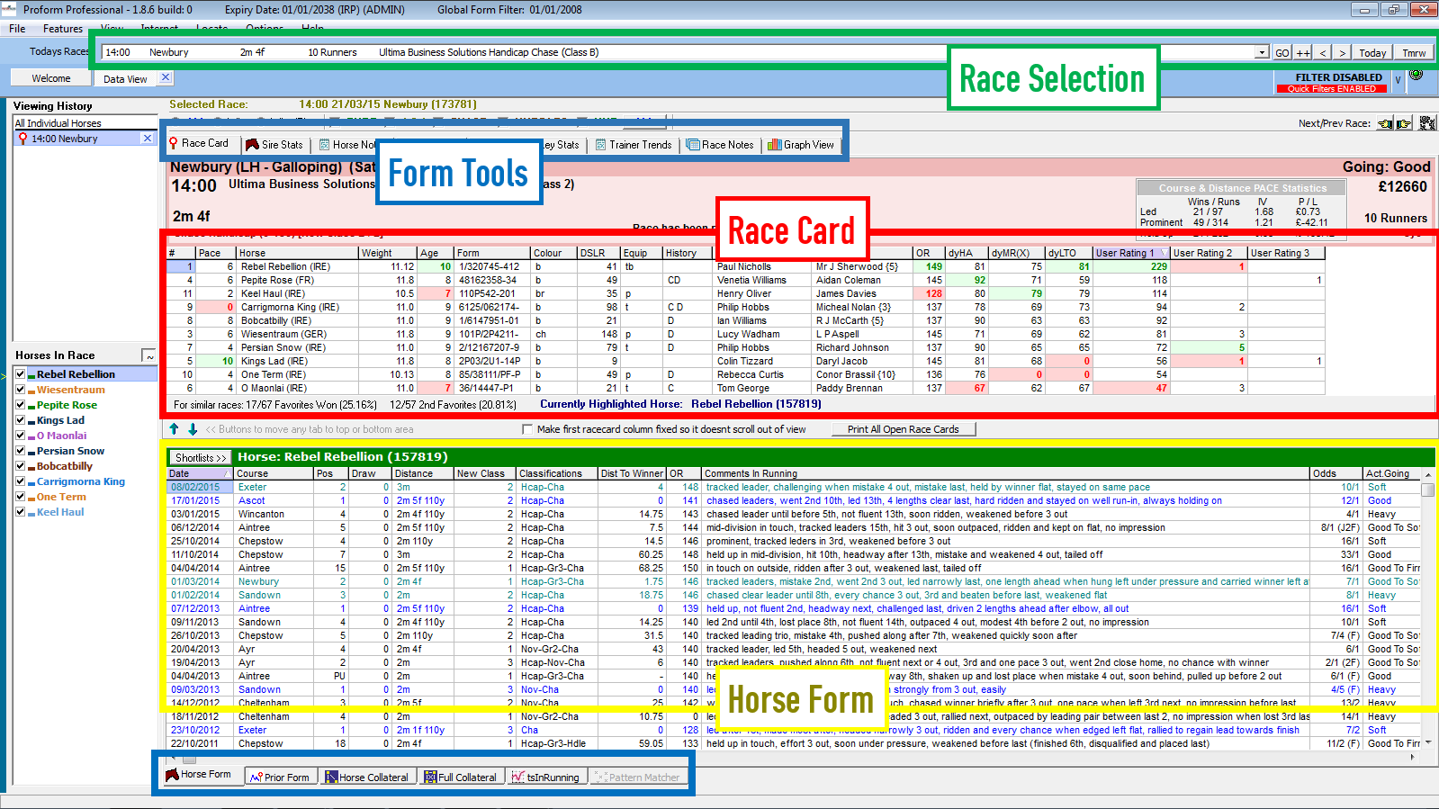 horse racing computer programs